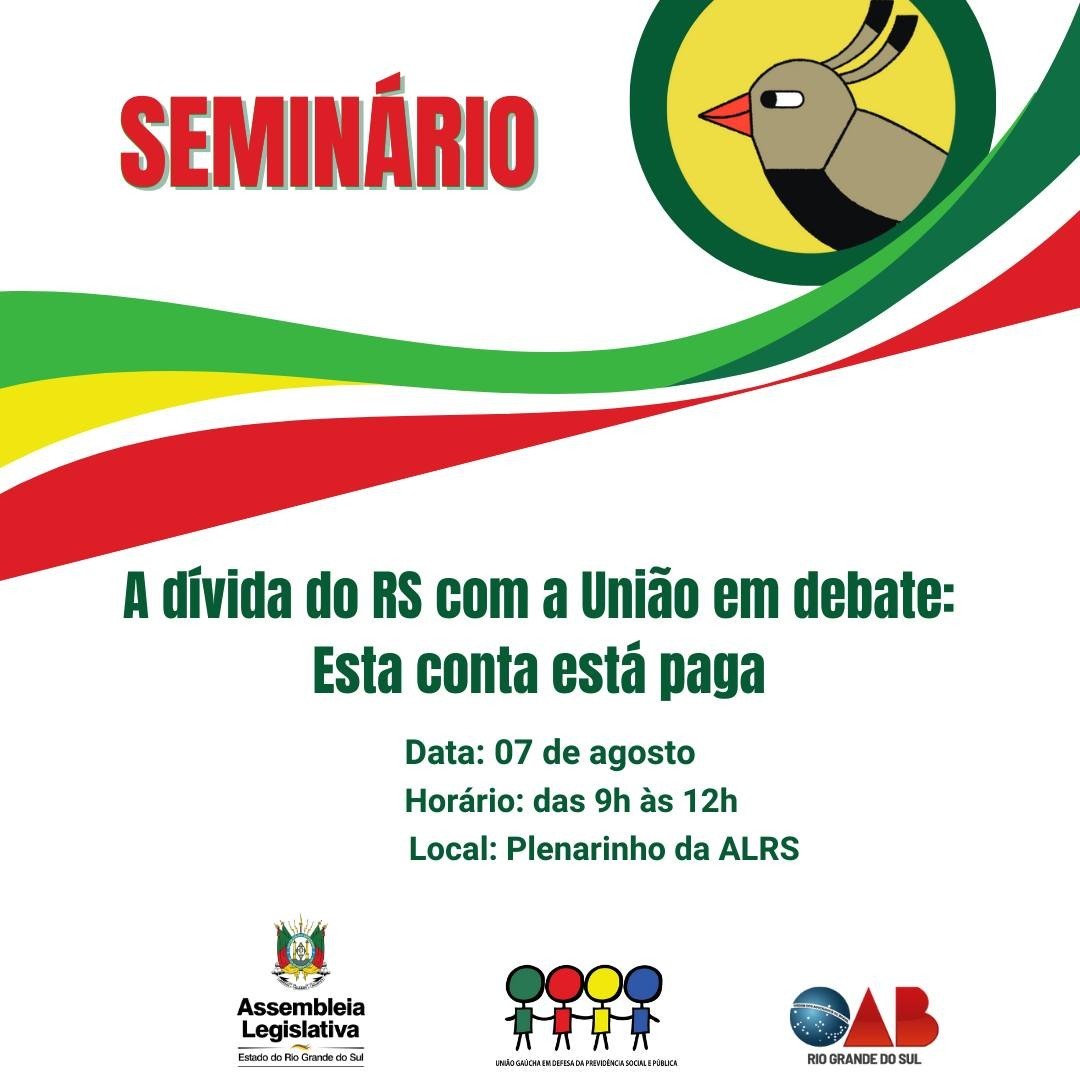 Evento Discutindo a Dívida Pública e Relançamento da Campanha "A Conta Está Paga"