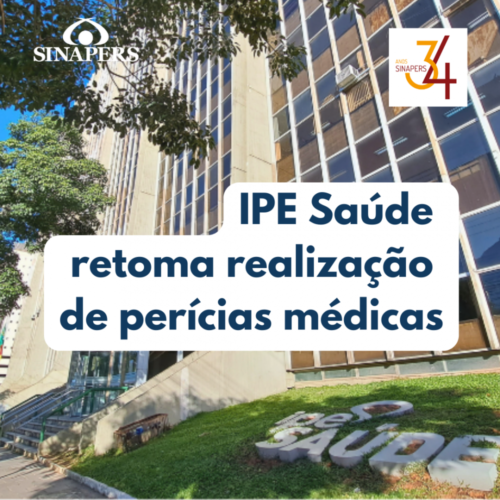 IPE Saúde retoma realização de perícias médicas