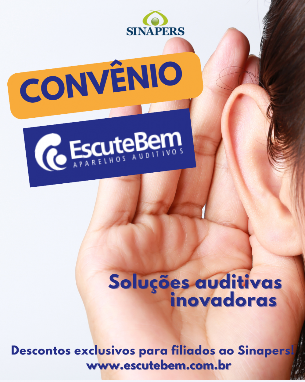 Escute bem - Novo convênio 