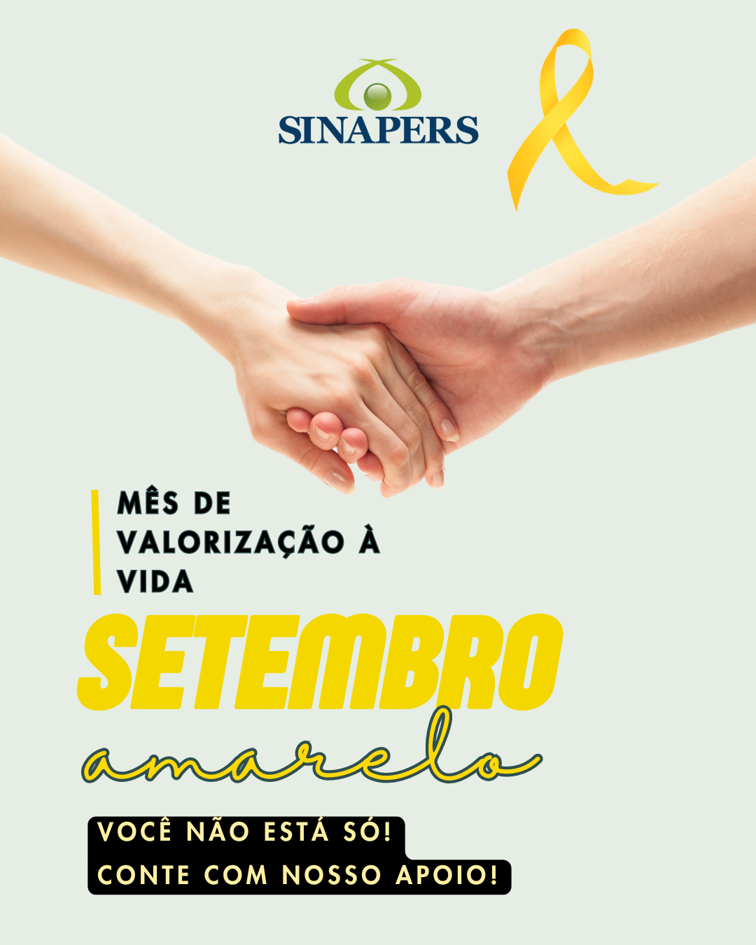 Setembro: mês de valorização da vida. 