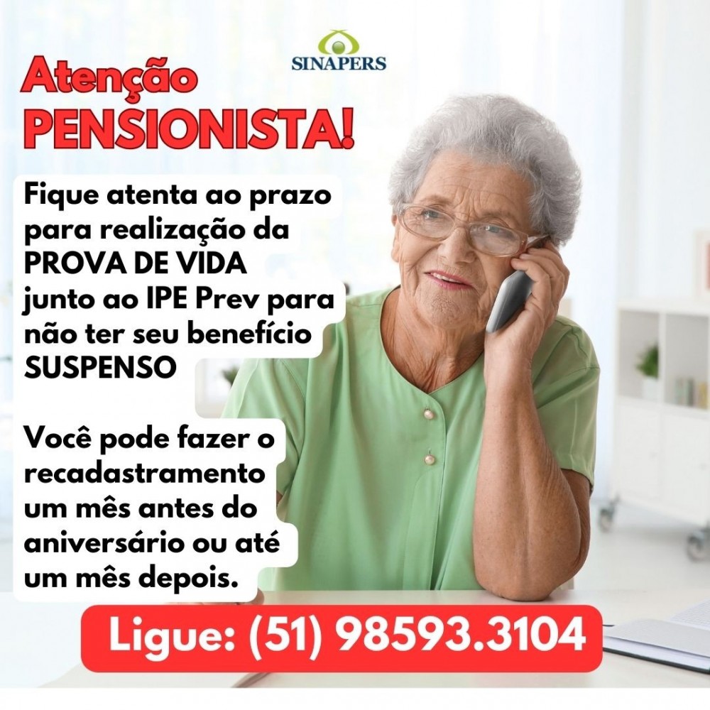 Prova de Vida - IPE Prev 